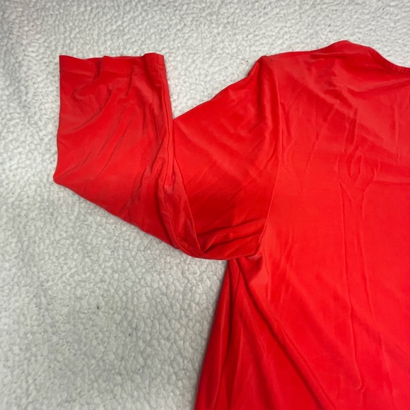 Women’s XL Alisha V-Neck Peach/Orange Tunic Top - Picture 6 of 12